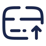Card Send SVG Icon
